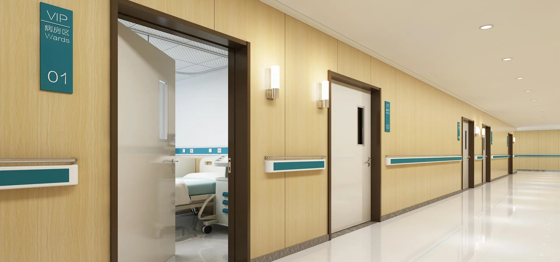 Furnizor de soluții integrate pentru sisteme de uși de spital