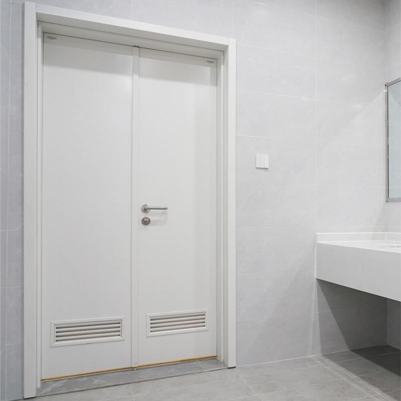Ușă batantă din oțel pentru toaletă Ușă batantă din oțel pentru toaletă